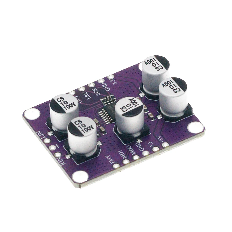 PCM1808 105dB SNR Audio Stereo ADC Single-Ended Analog-Input Decoder 24bit Amplifier Board Player Module