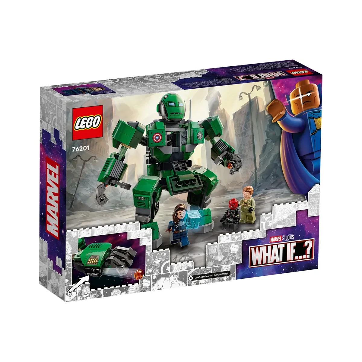 LEGO Super Heroes 76201 Captain Carter The Hydra Stomper Age 8+ Building Blocks 2021 (343pcs)