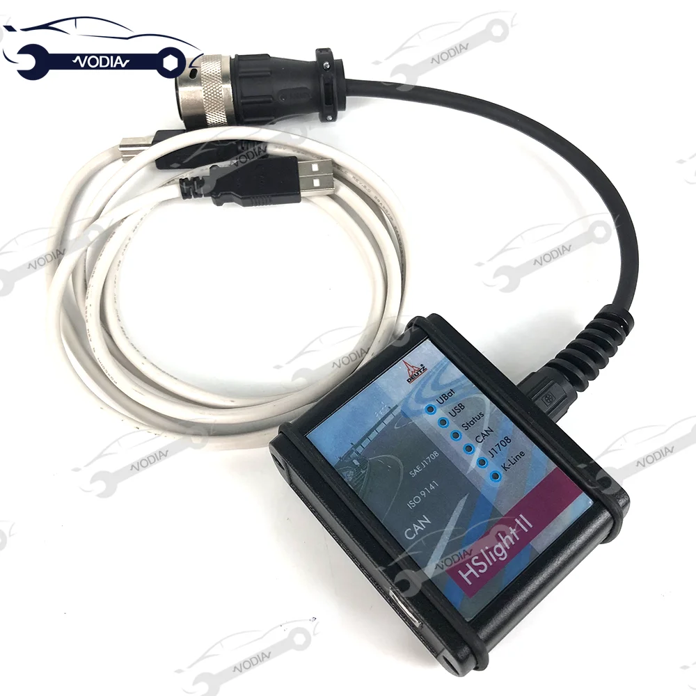 For DEUTZ HS light II level3 DEUTZ DECOM SerDia 2000 Support CAN Diagnostic Tool heavy duty truck diagnostic tool