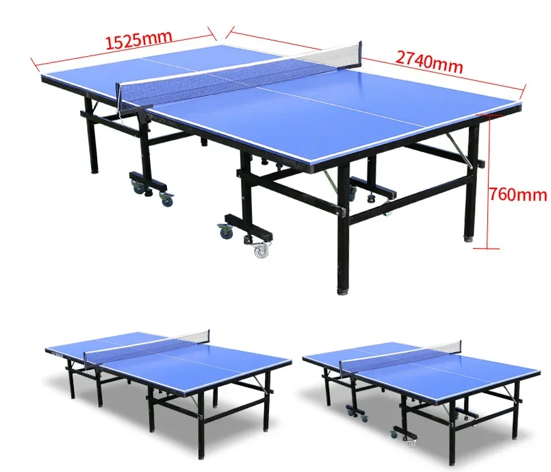 Table de tennis de table multifonctionnelle d'usine, prix raisonnable, nouvellement