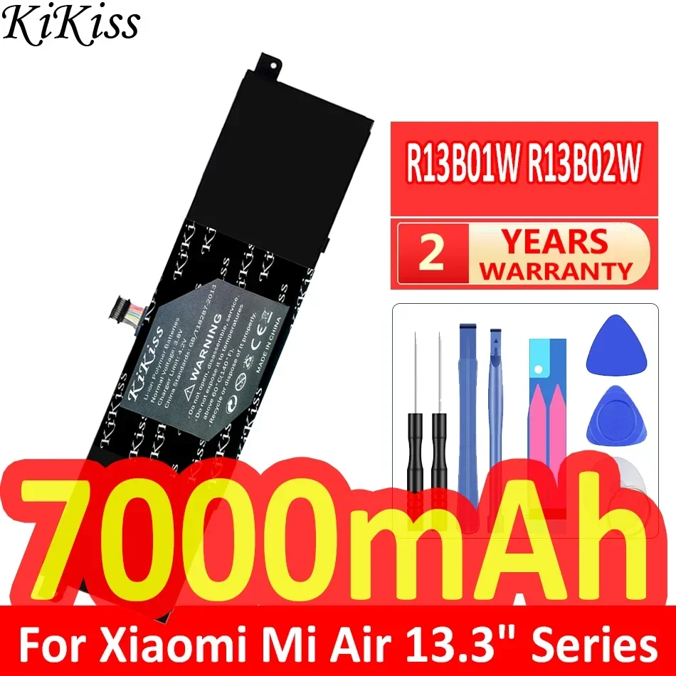 

Аккумулятор KiKiss 7000 мАч R13B01W R13B02W для Xiaomi Mi Air серии 13,3 + трек №