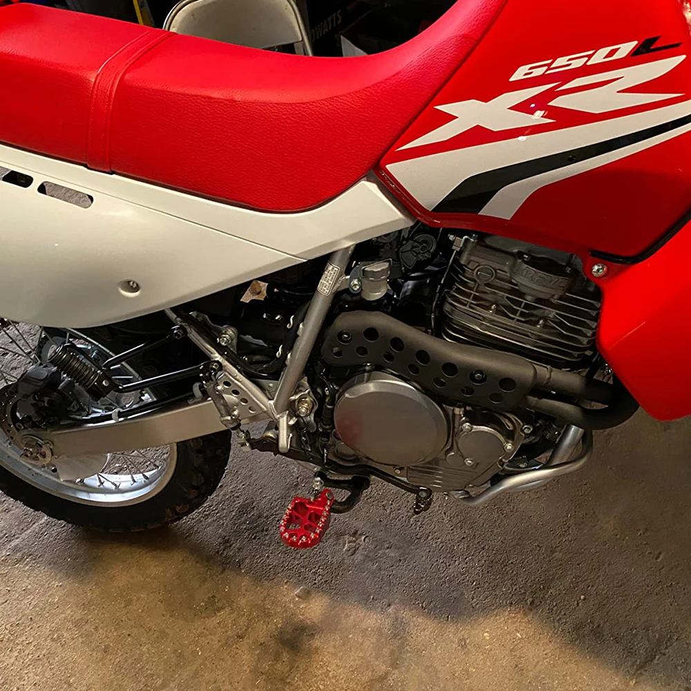 Für HONDA XR650L XR650R XR600R XR600 XR650 XR 650L 650 L R 650R 600R Motorradzubehör Fußrasten Fußpedale – Detail 10