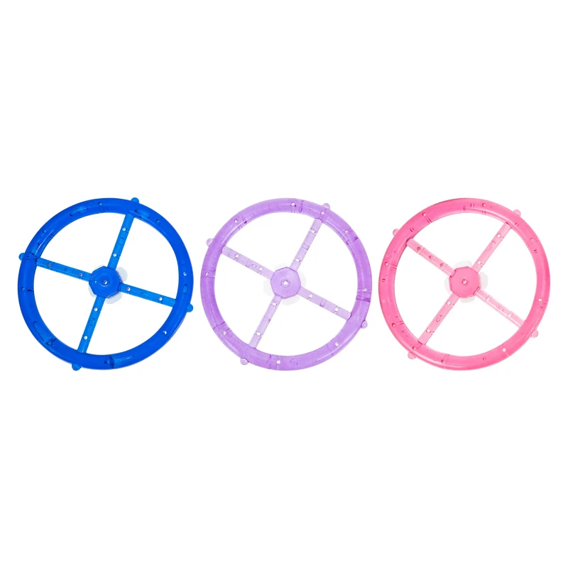 3pcs diy wind chime hat components kit with wind-chime rings chimes accessories parts for handmade craft jewelry making