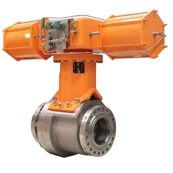 ZHTV DN15~DN600 WCC ANSI Class 900-2500 RF Cv 0.012-420  Pneumatic Standard  -200- 600C  Metal Seated  V-Ball Control  Valves