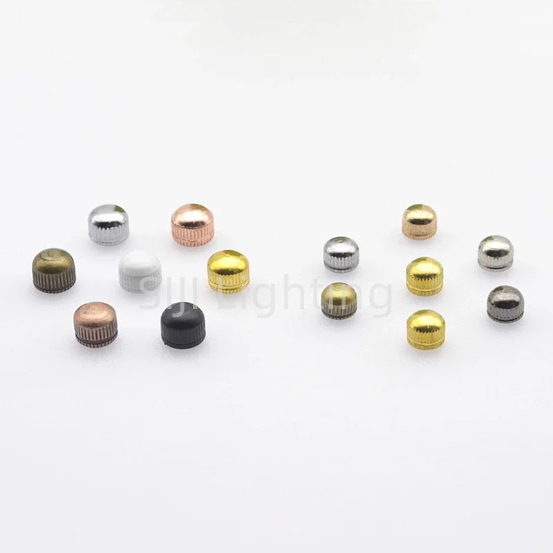 Metal Decorative Nuts M4 M5 M6 Thread Nuts Colorful Nut for Ceiling Rose Ceiling Canopy Chandelier Led Pendant Light Table Lamp