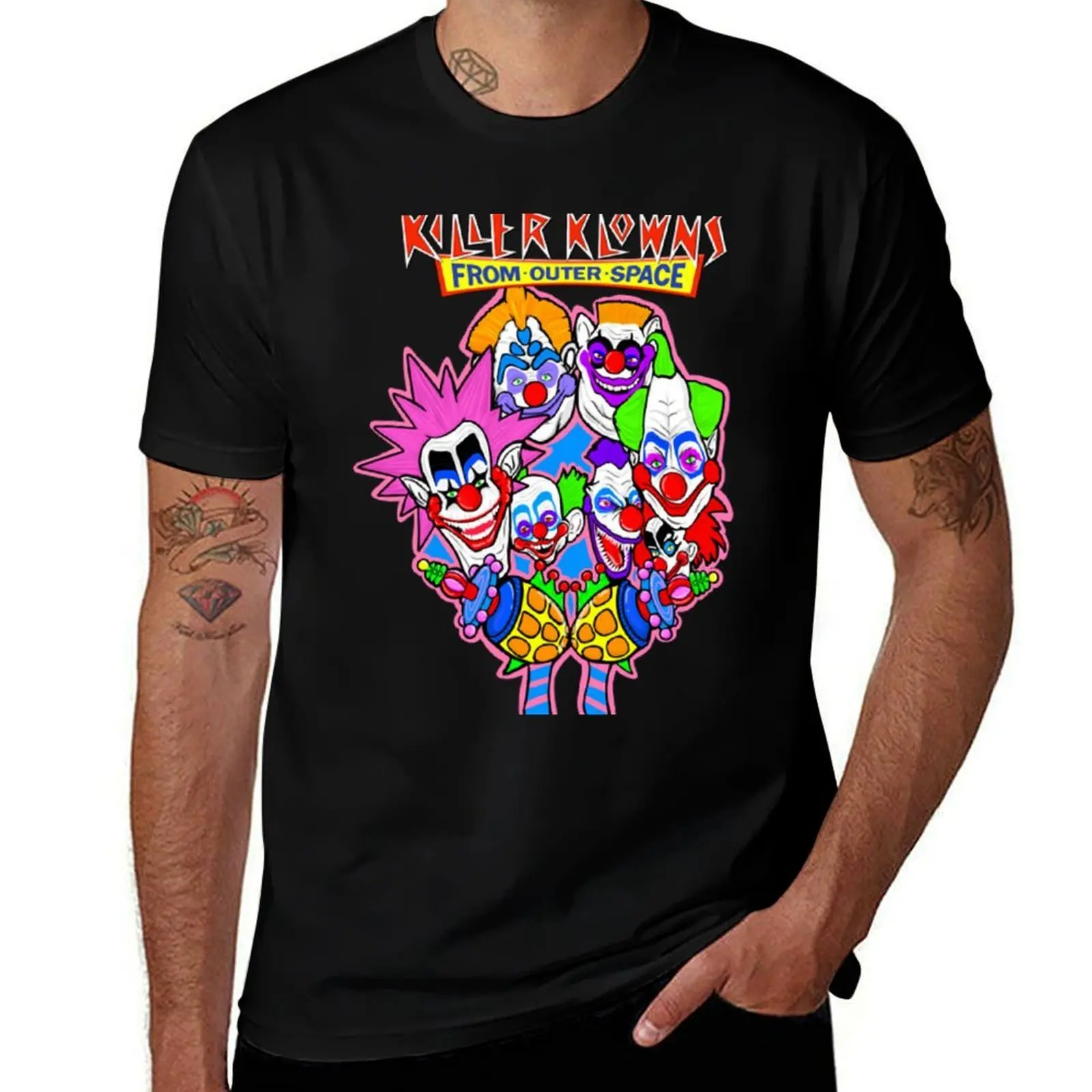 

Killer Klowns from outer space T-Shirt cotton t shirts man 100% man t shirts cotton t shirt man luxury T-shirt