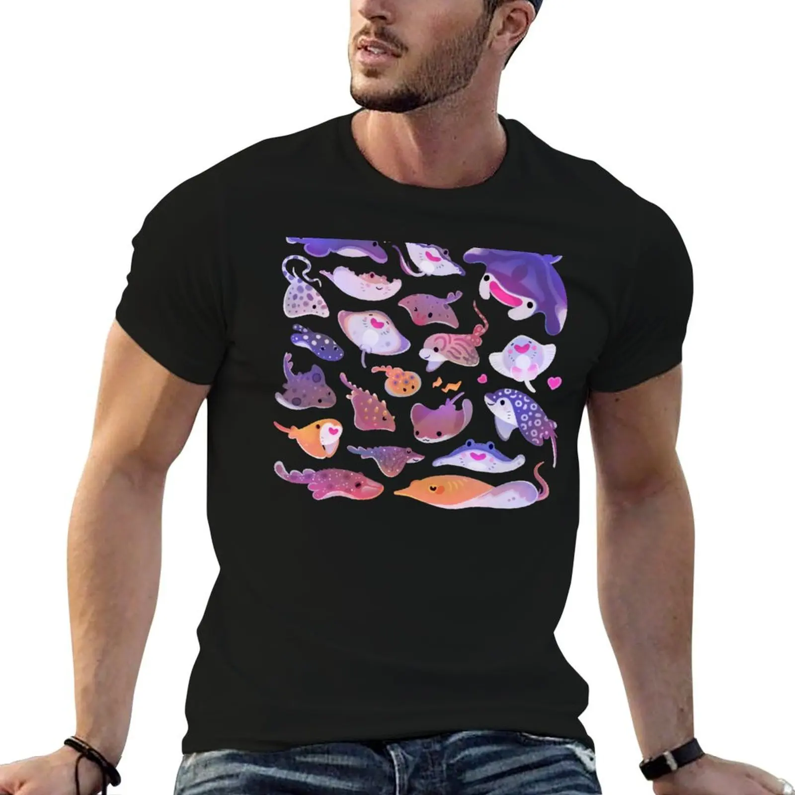 

Ray day 1 T-Shirt mens graphic t shirts t shirt men 100% cotton luxury brand t shirts for man cotton T-shirt
