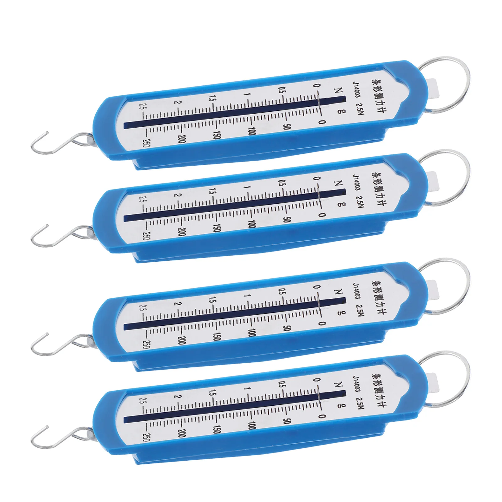 

4Pcs Teaching Spring Scales Precise Physics Experiment Force Meters Clear Markings Classroom Science Measurement Tools