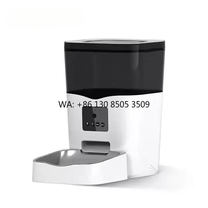 Customizable 3L Intelligent Automatic Eco-Friendly Plastic Waterproof IPX5 Pet Feeder Modern Timed Quantitative Dog/Cat Food