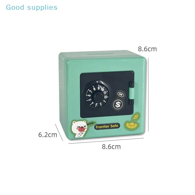 Mini coffre-fort ATM, tirelire créative, mot de passe, pièces de monnaie numériques, dépôt d'argent, sécurité pour enfants, coffre-fort, meilleur cadeau du nouvel an
