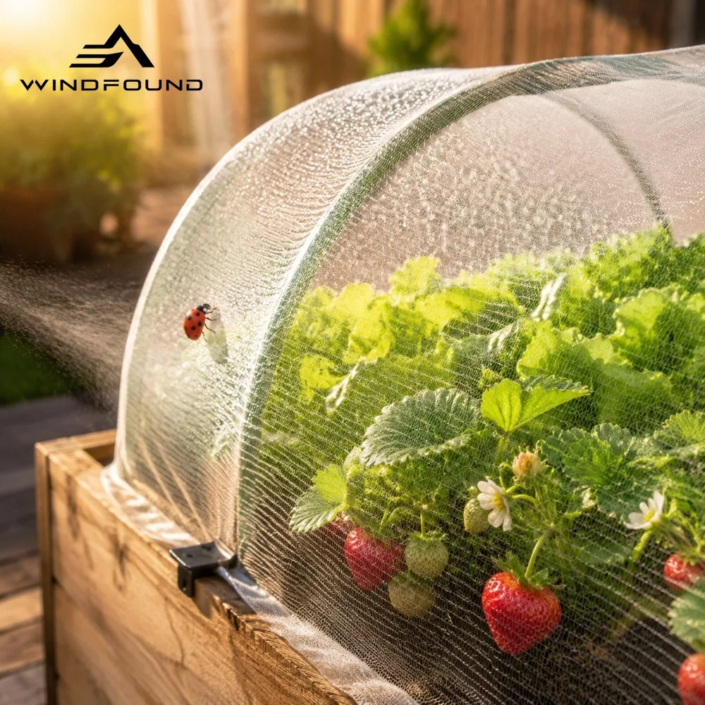 Reinforced and Thickened Insect Screen Protective Net for Yard Pests Suitable for Use in The Yard