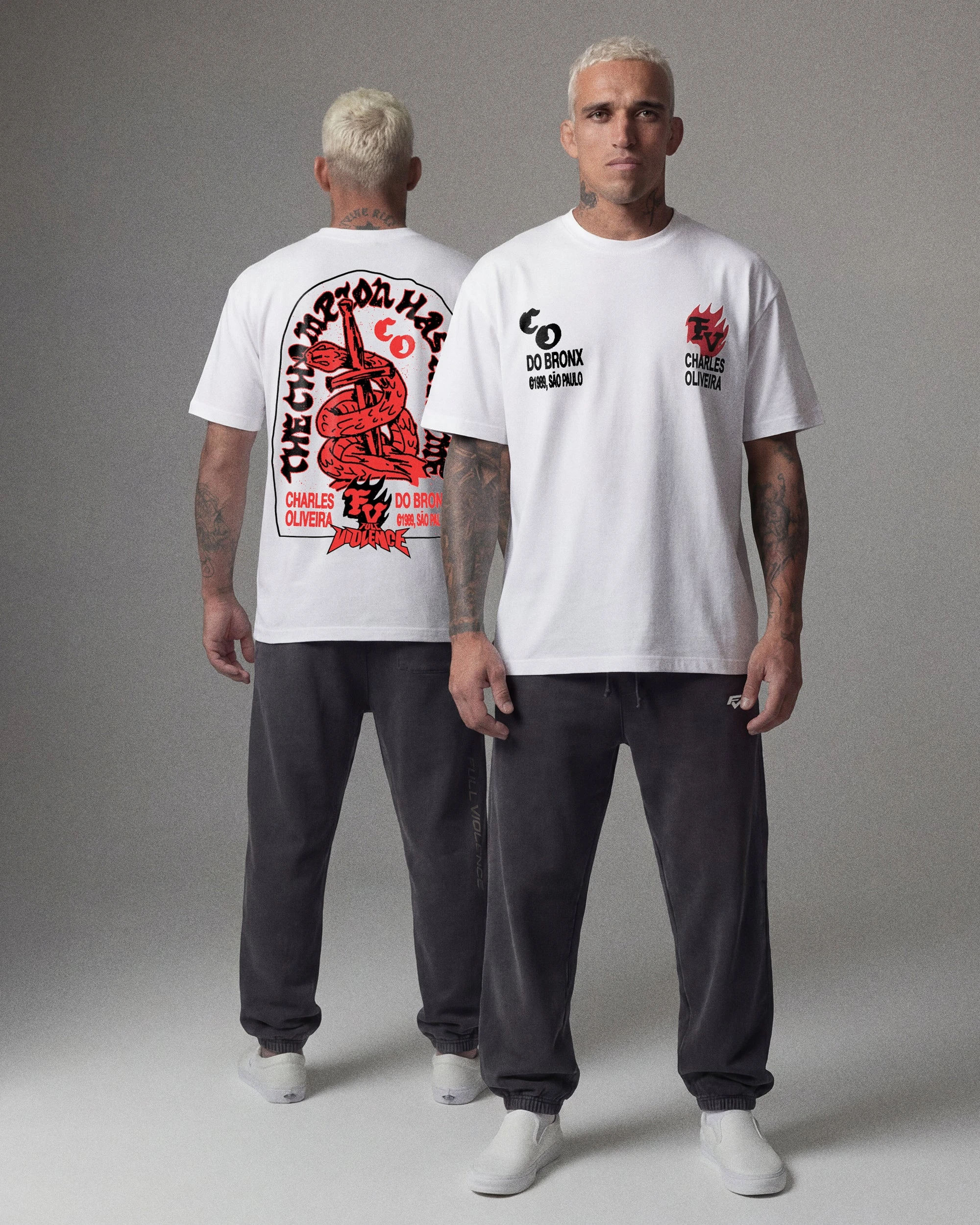 MMA New Do Bronx Charles Oliveira Summer Men 1989 Tee Sports Shirt Oversized Breathable Speed Drying Training Fitness Boxing Tee