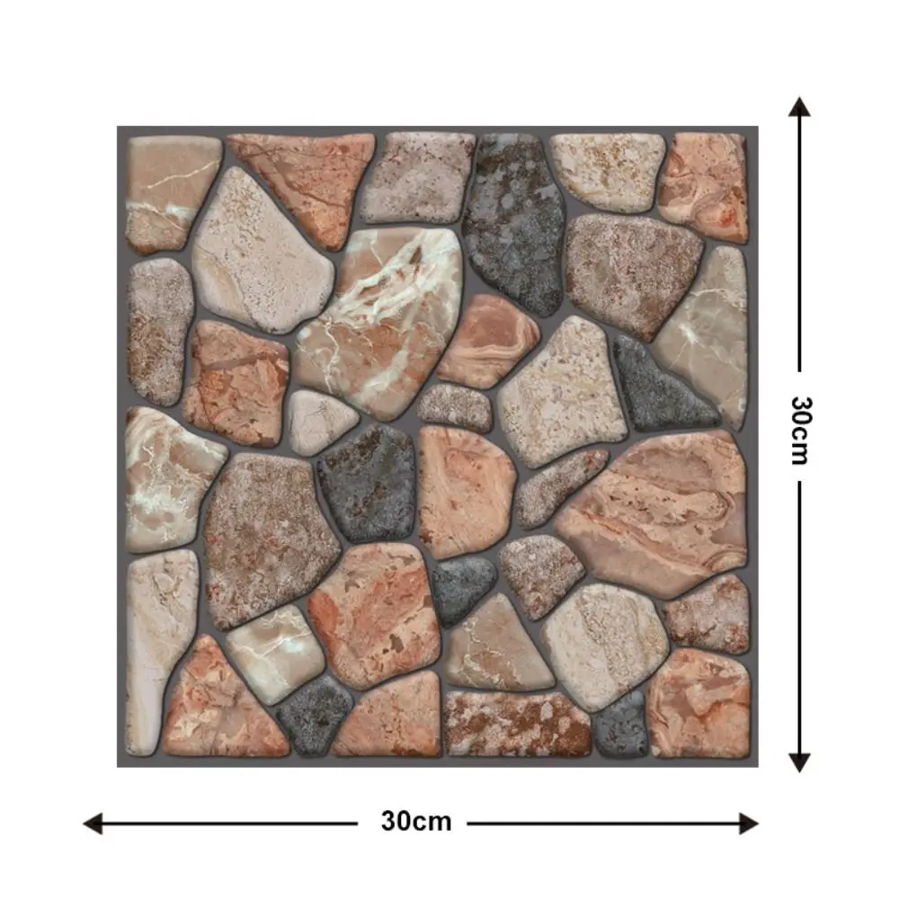 Renovation Self-adhesive Brick Design Stereoscopic DIY 3D Wallpaper Background Wallpaper For Wall Decoration Wall Decal