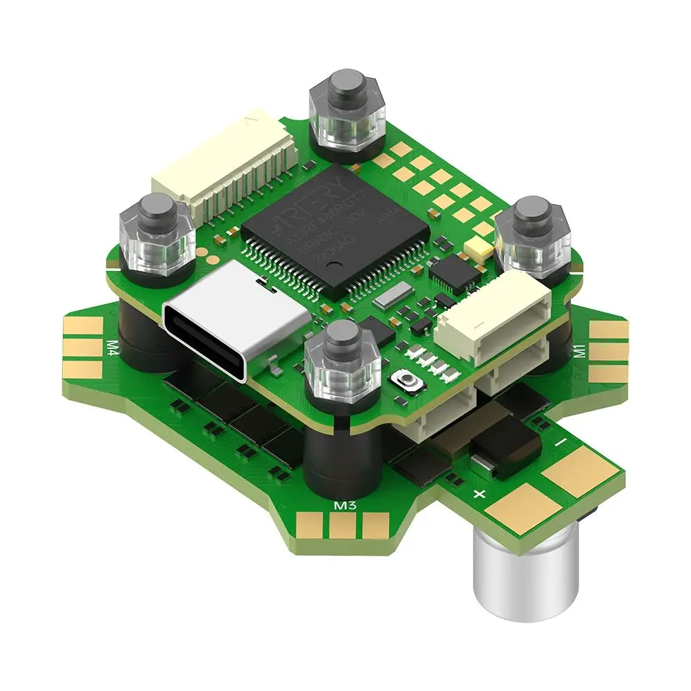IFlight BLITZ Mini ATF435 Flight  Controller with BLITZ Mini  E55S 4-IN-1 2-6S ESC/ 5.8GHz 600mW Adjustable VTX for RC FPV Drone