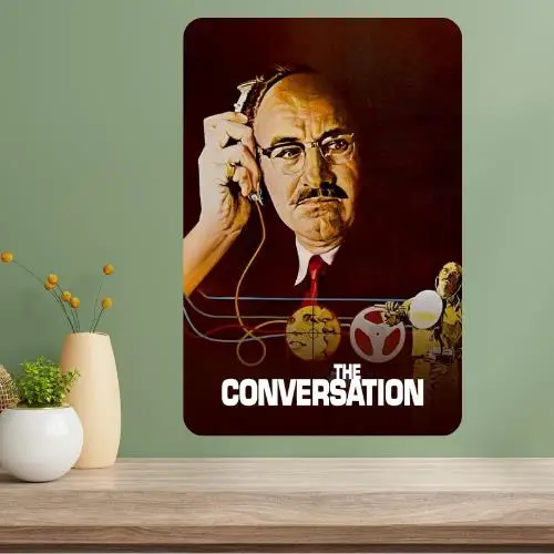 The Conversation Classic Movie Metal Poster Sign