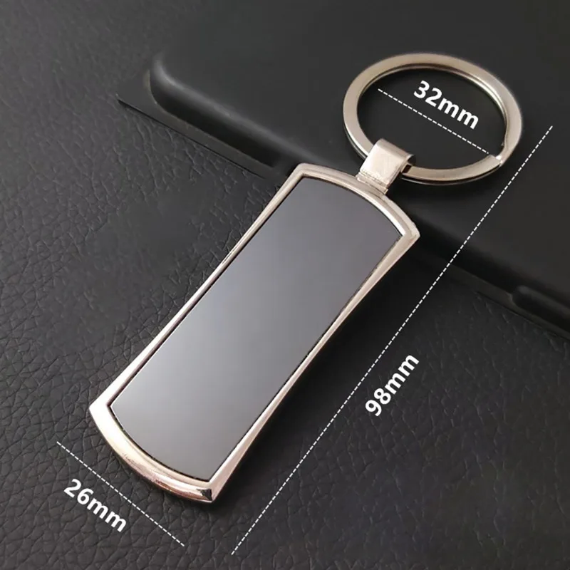 Custom Logo Both Sides Anti-Lost Keychain, Personalized Charm