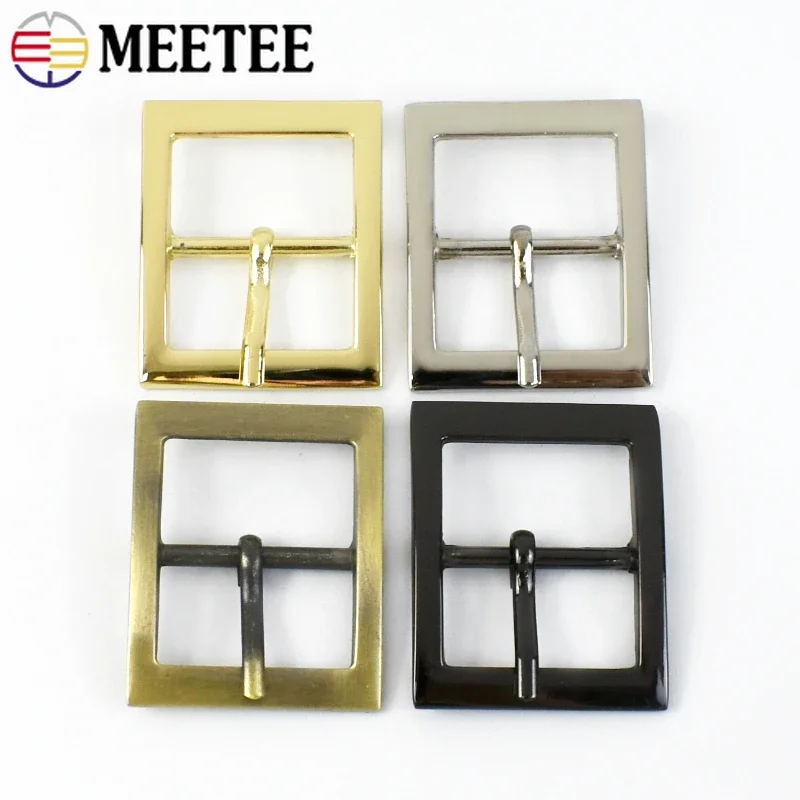 

5/10/20Pcs Meetee 25/32mm Metal Pin Buckle Bag Strap Buckles Tri Glide Slider Clasp Adjuster Luggage Hardware Sewing Accessories