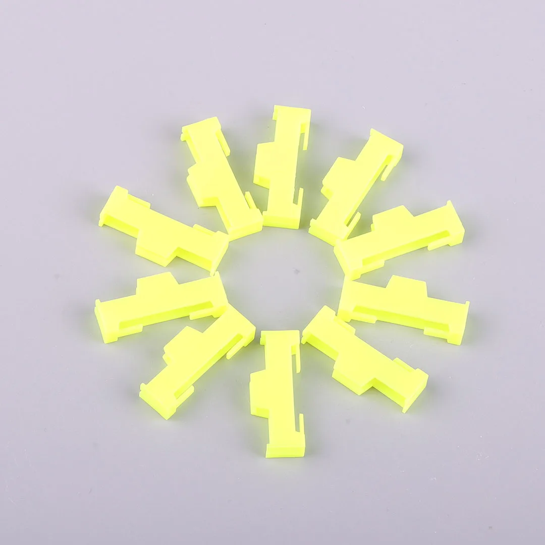10Pcs Servo Connector Plug Protector DuPont Head Anti Loosening Buckle for Aviation Model Servo