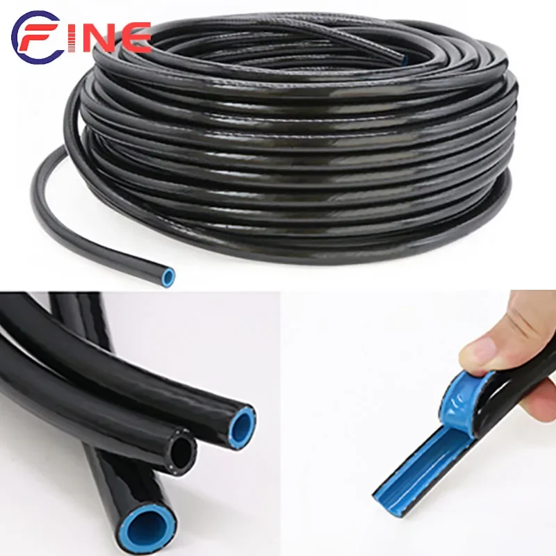 

High Pressure Explosion-proof Trachea Resin Double-layer Wire-clamping Oil Pipe Hose High Temperature Resistant Fuel Pipe