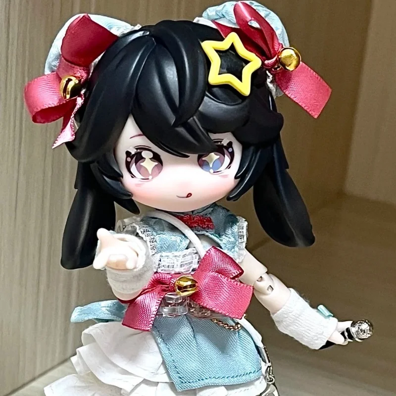 Originale Inedibile Bambola Salta Tempo Lunare Bunny Baby Serie 1/12 Bjd Cieco Scatola Mobile Action Figurine Ornamento Scatola Misteriosa Regalo