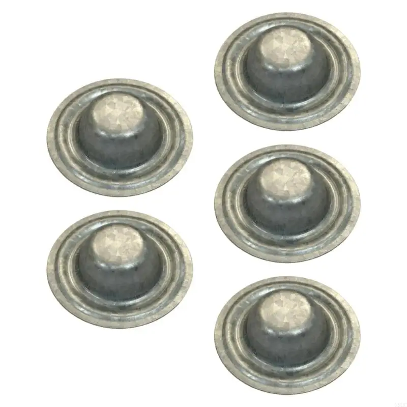 G92C Roofing Screw Covers Bolt Caps with Metal Domed Shell for Service Tasks