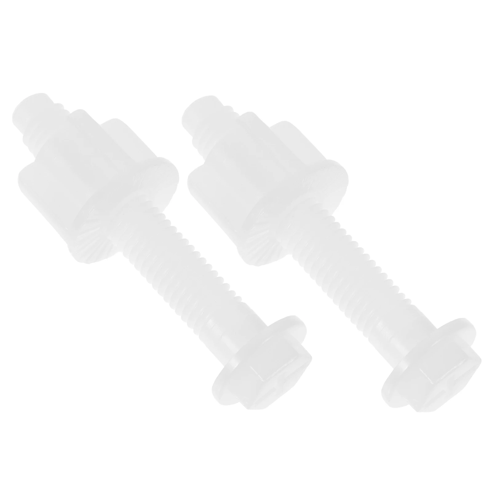 

2pcs Screws Replacement Kit Durable Pom Material Easy Installation For Old-Fashioned Cover Hinges Repair Hardware Bolts
