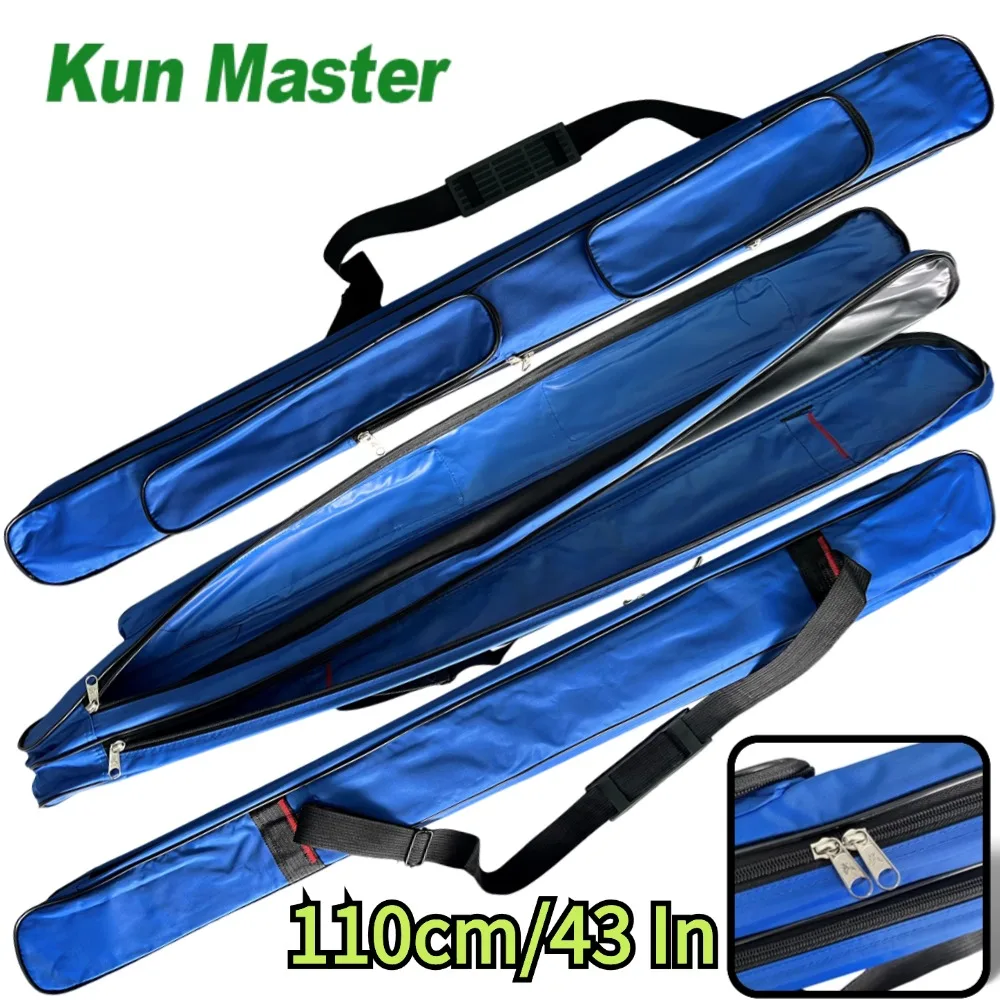 

Martial Arts Equipment Bag Sword Bag 1.1 Meter Longth Sword Case Hold 2 Sword With Strap Many Colors Blue