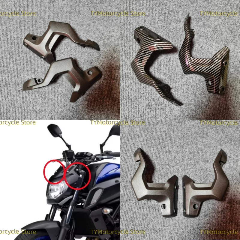 

Motorcycle Accessories Lower Headlight Fairing Stay Bracket Fairing Cowl Fit For YAMAHA FZ07 MT07 FZ-07 MT-07 MT 07 2018-2020