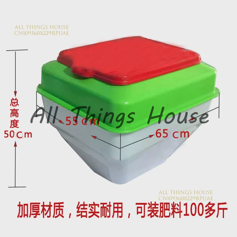 Single automatic  feeder fertilizer hopper seed box  funnel-type easy cleaning fertilizer electric