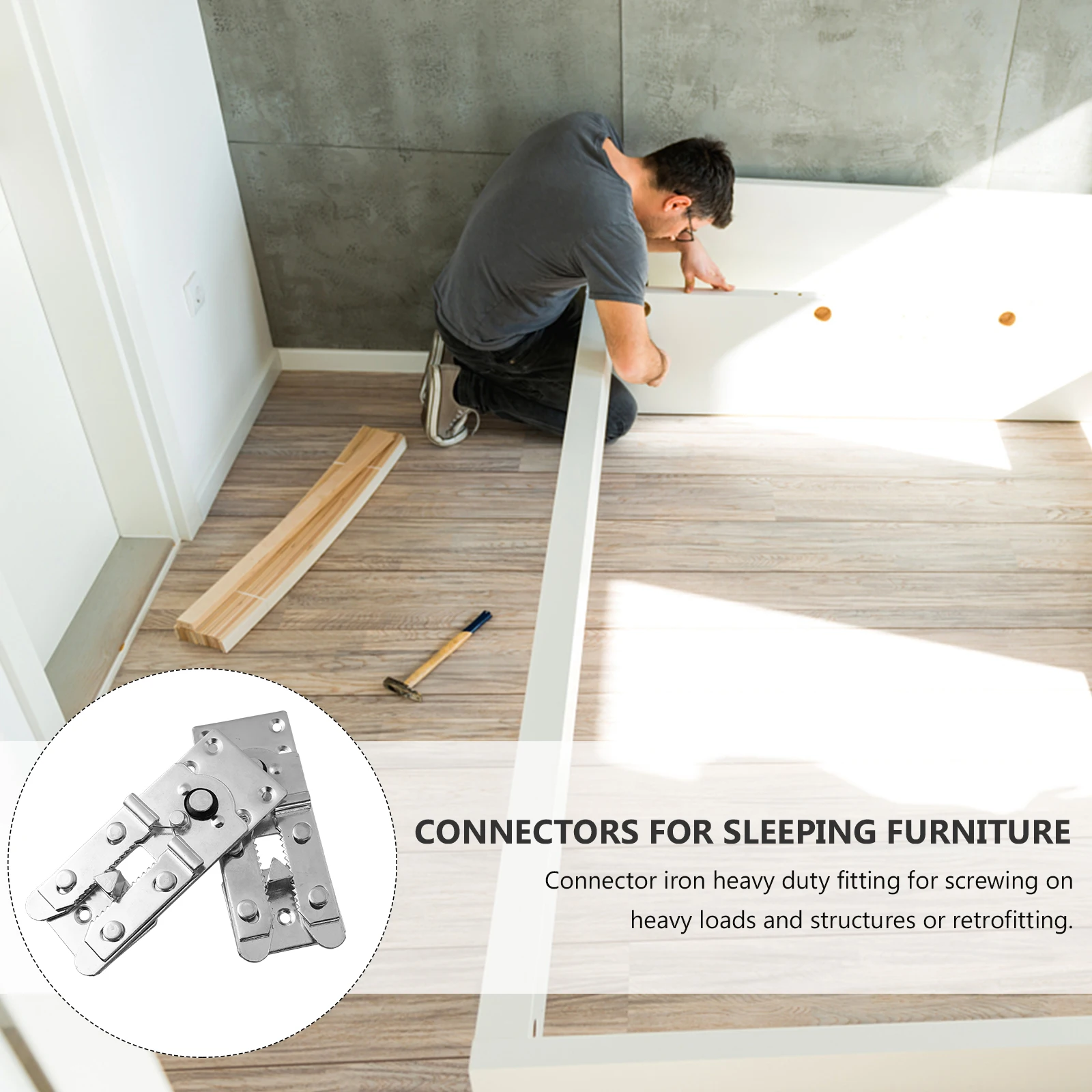

2 pcs Furniture Connector Upholstery Couch Connector Sofa clip Sectional Push Button Fastener For Modular Furniture Heavy