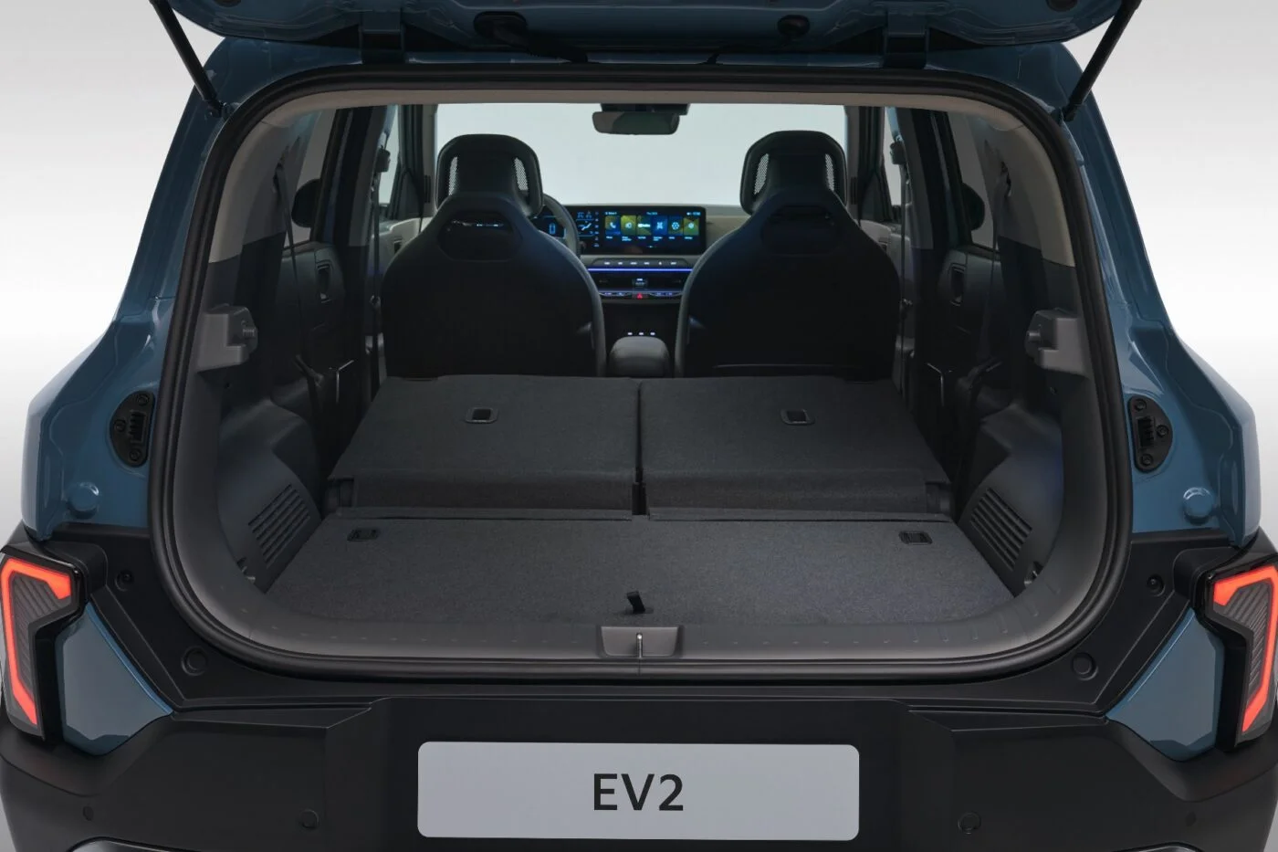 Automatische Kofferraum-Hebevorrichtungen für Kia EV2 (QV1) 2026-heute SUV, automatische Öffnung, Gasdruckfeder-Unterstützungen mit Federn