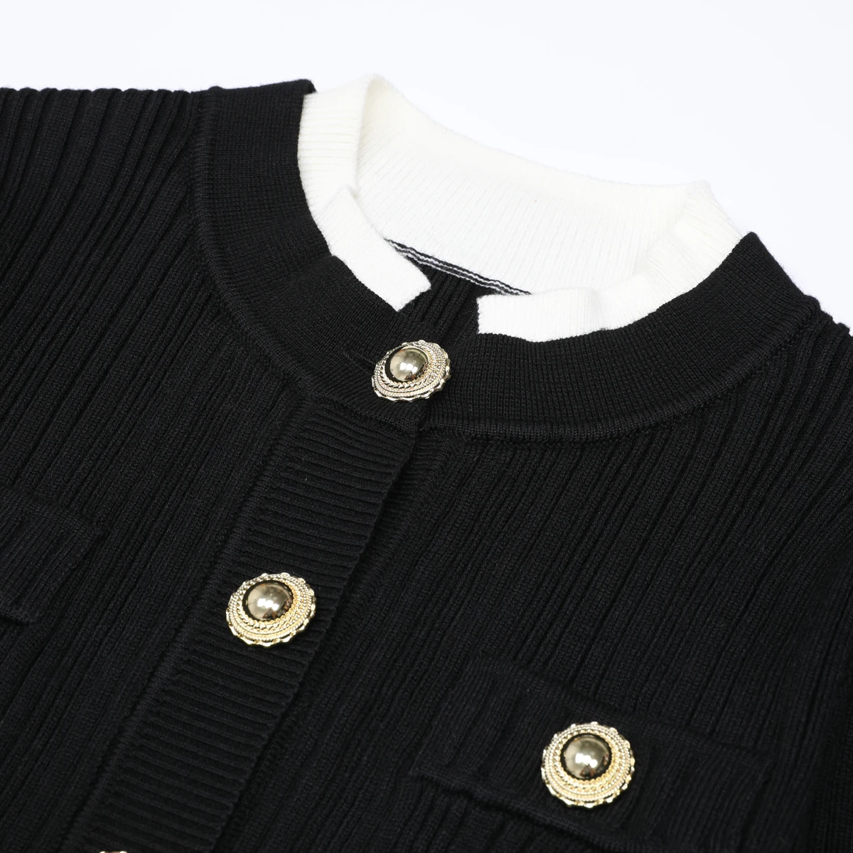 高品質春秋新作ファッショナブル通勤長袖ラウンドネックベルト付きニット多用途スリムフィットロングワンピース