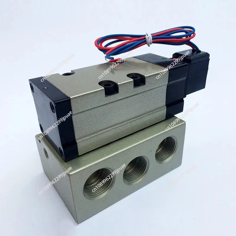 Pilot Operated 2/5 Way Pneumatic Solenoid Valve Industrial Air Directional Control Valve Automation Equipment Control Accessory