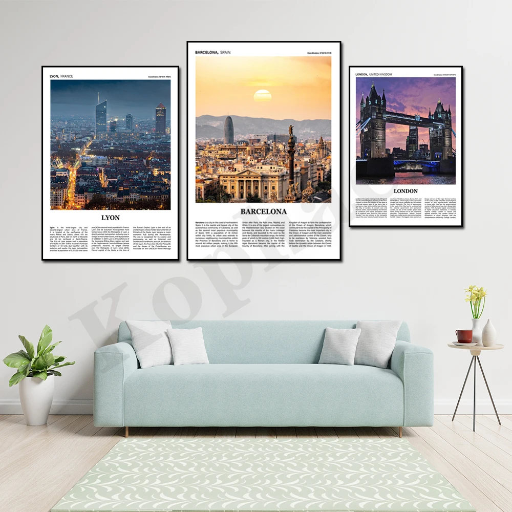 Kopenhaga Barcelona London Zur – Home Decor Zurich recenzja i cena