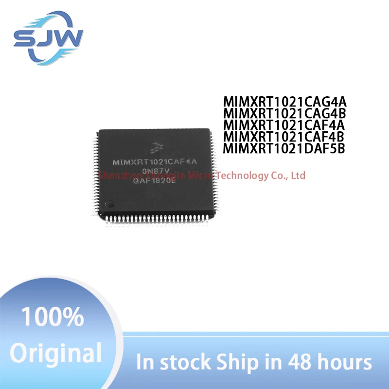 

MIMXRT1021CAG4A MIMXRT1021CAG4B MIMXRT1021CAF4A MIMXRT1021CAF4B MIMXRT1021DAF5B LQFP144 LQFP100 Single-Chip Microcomputer