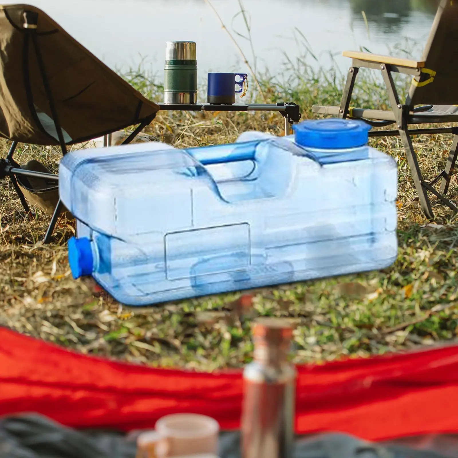 

15 L Water Container No Leakage Water Carrier for Camping Emergency Outdoor