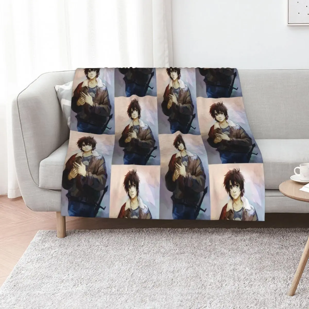 Nico Di Angelo Throw Blanket Summer Beddings Luxury Thicken Fashion Sofas Sofa Quilt bed plaid Stuffeds Blankets