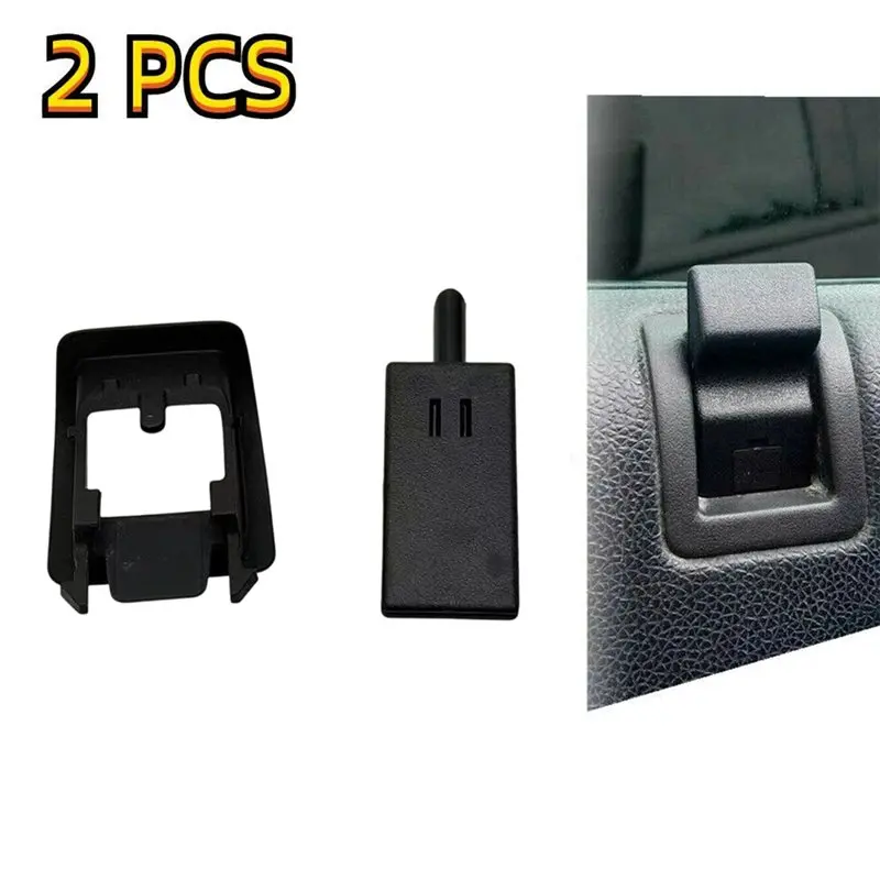 A27F-15844616 For Chevy GMC Yukon Silverado Sierra 2007-2013 Front Rear Door Lock Knob W/ Frame