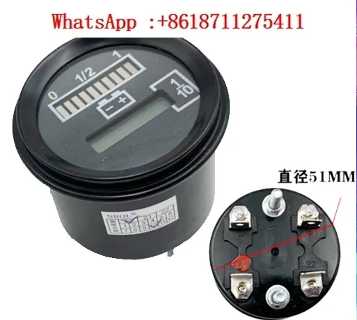 Heli Lida Circular Energy Meter Hour Meter B902B Low Voltage Protection Electric Transport Vehicle Stacking Vehicle Display