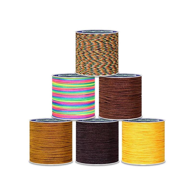 

35M/roll 1.5mm Nylon Thread Cord Chinese Knot Macrame Cord Bracelet Braided String for DIY Tassels Beading String Jewelry Making