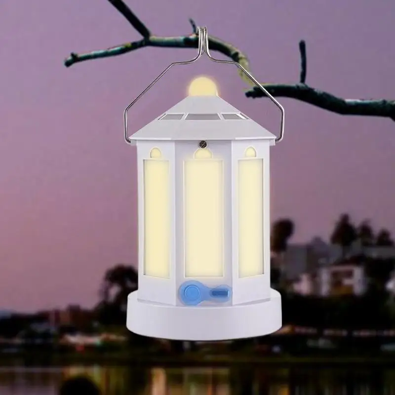 Lampe de Camping pour tente, lanterne LED rétro Portable, batterie de grande capacité, équipement d'extérieur pour course à pied, lecture, alpinisme