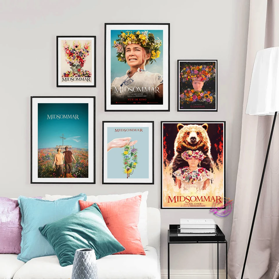 

Midsommar Movie Print Art Canvas Poster For Living Room Decor Home Wall Picture