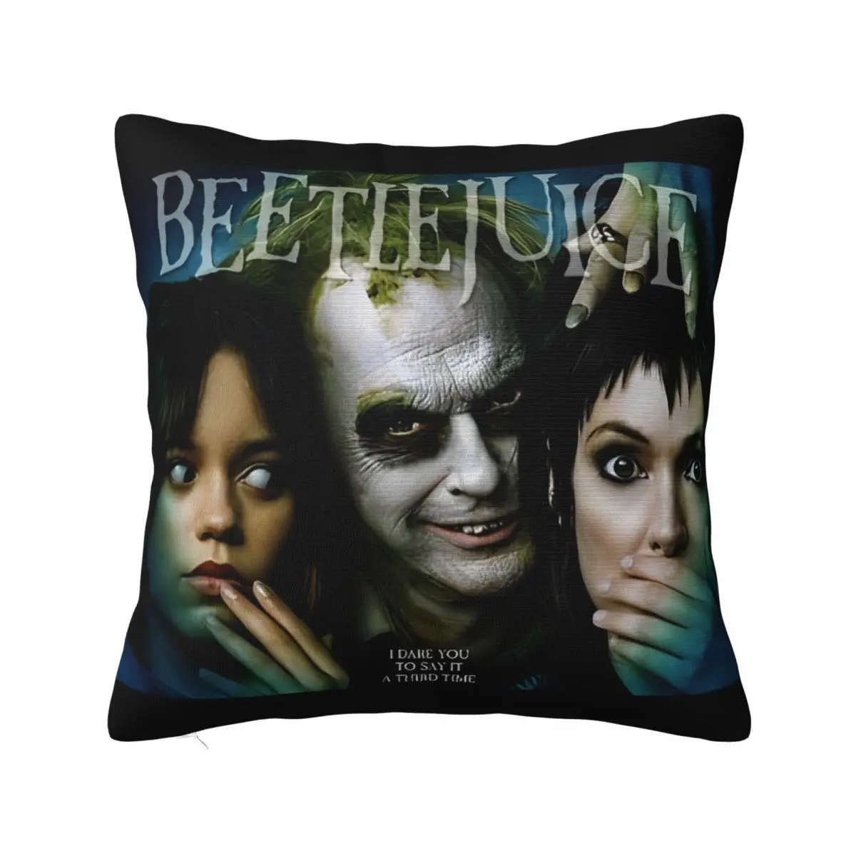 B-Beetlejuice 2 Horror Movie Pillowcases Product Soft Cushion Cover Decorations Throw Pillow Case Cover Living Room Multi Size