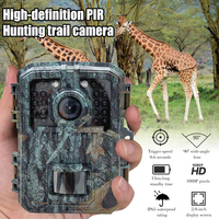 Mini Hunting Camera 16MP Wild Animal Detector HD Waterproof Monitoring Infrared Heat Sensing Night Vision Outdoor Trail Camera