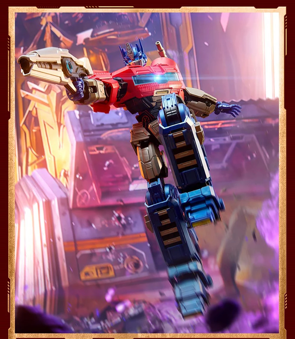 [Op voorraad] Blokees Legend Series Transformers EEN Optimus Prime 18 cm Uitstekende Anime Action Figure Model Kit Speelgoed
