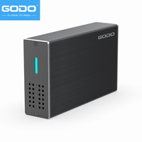 GODO 2.5inch Dual Bay RAID Hard Drive Enclosure All Aluminum alloy Material USB3.0 to 2.5\