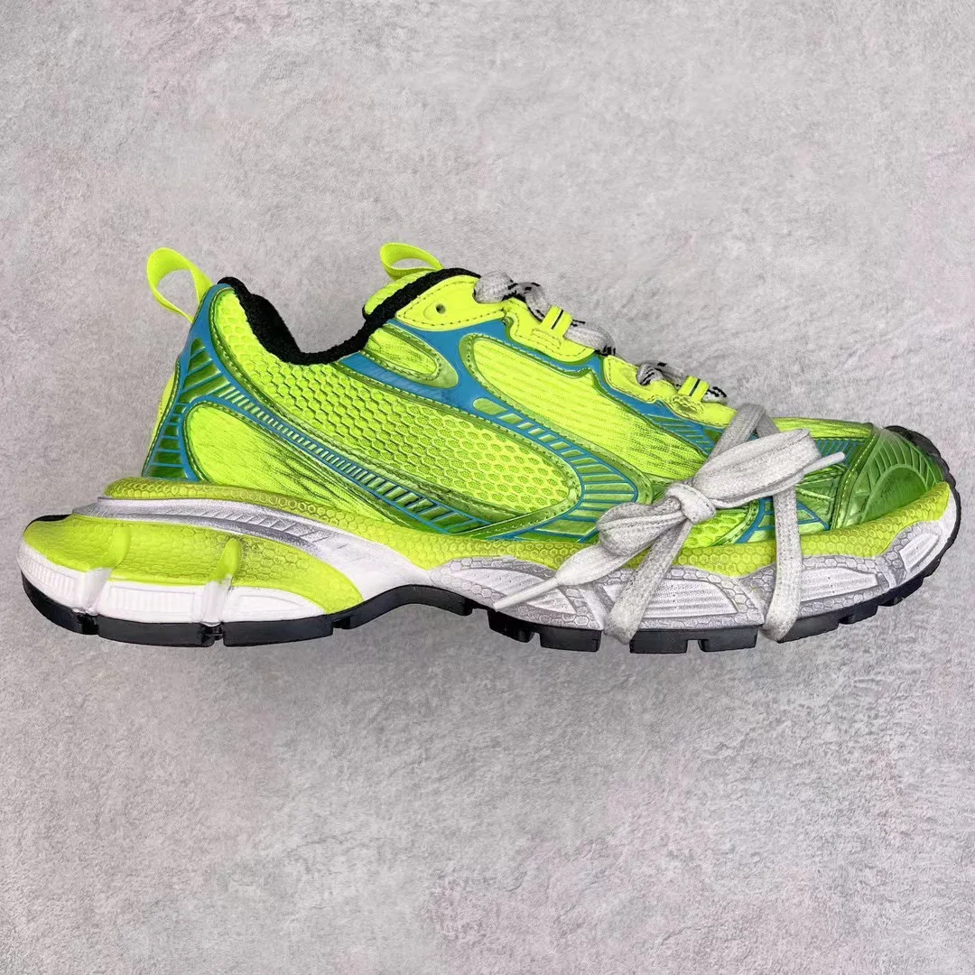 Summer Breathable Mesh Splicing Casual Sneakers for Women Fashion Retro Mixed Color Chunky Bottom Ladies Lace-Up Sport Shoes