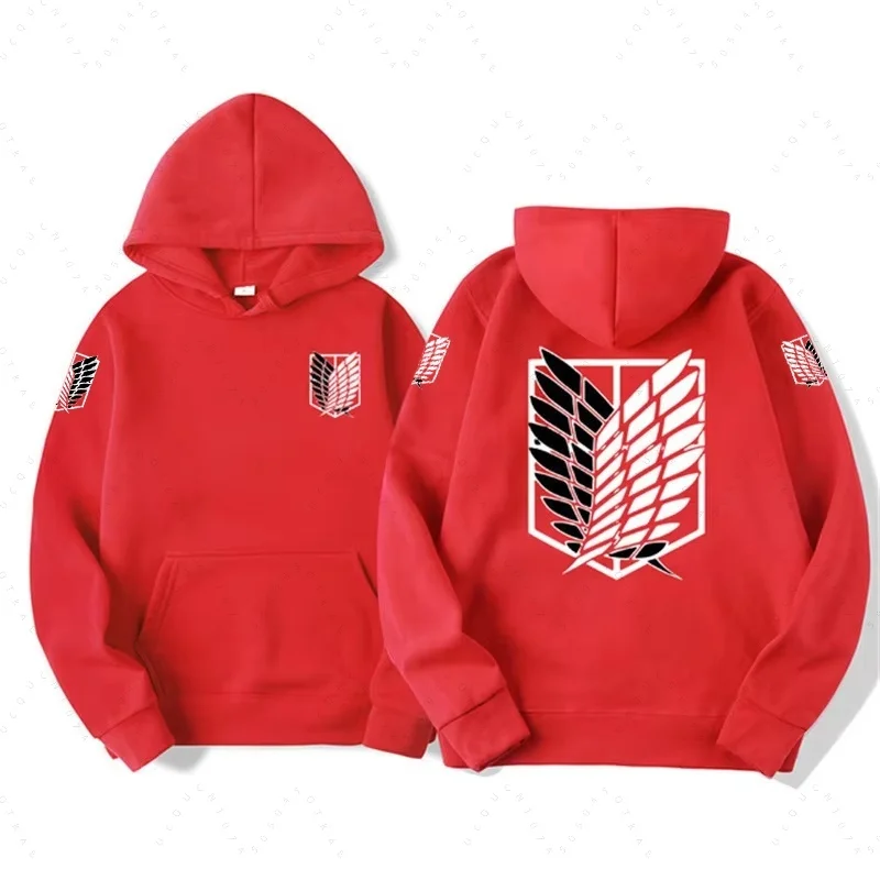 Attack On Titan Sweatshirts met capuchon Truien Shingeki No Kyojin Kleding Truien Jongensjassen voor jongens Meisjes Hoogwaardige hoodie