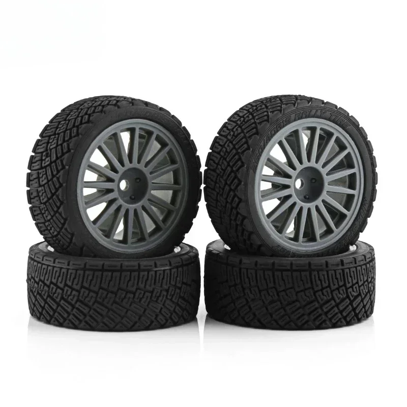 

RS 1/10 RC Racing Car Tire Rally On Road Шина Пластиковое колесо для Tamiya TT01 TT02 XV01 TA06 PTG2 HPI KYOSHO WR8 HSP Обновление Часть