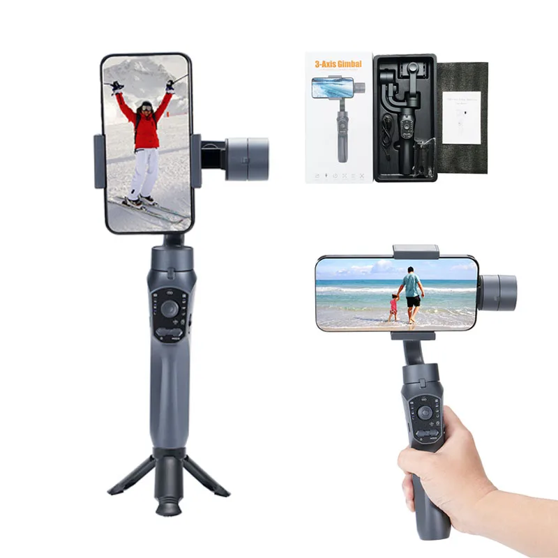 BEWIN F10 Pro Max Gimbal Stabilizer Smartphone 3-Axis Handheld Stable Gimbal With Face Tracking Long Endurance